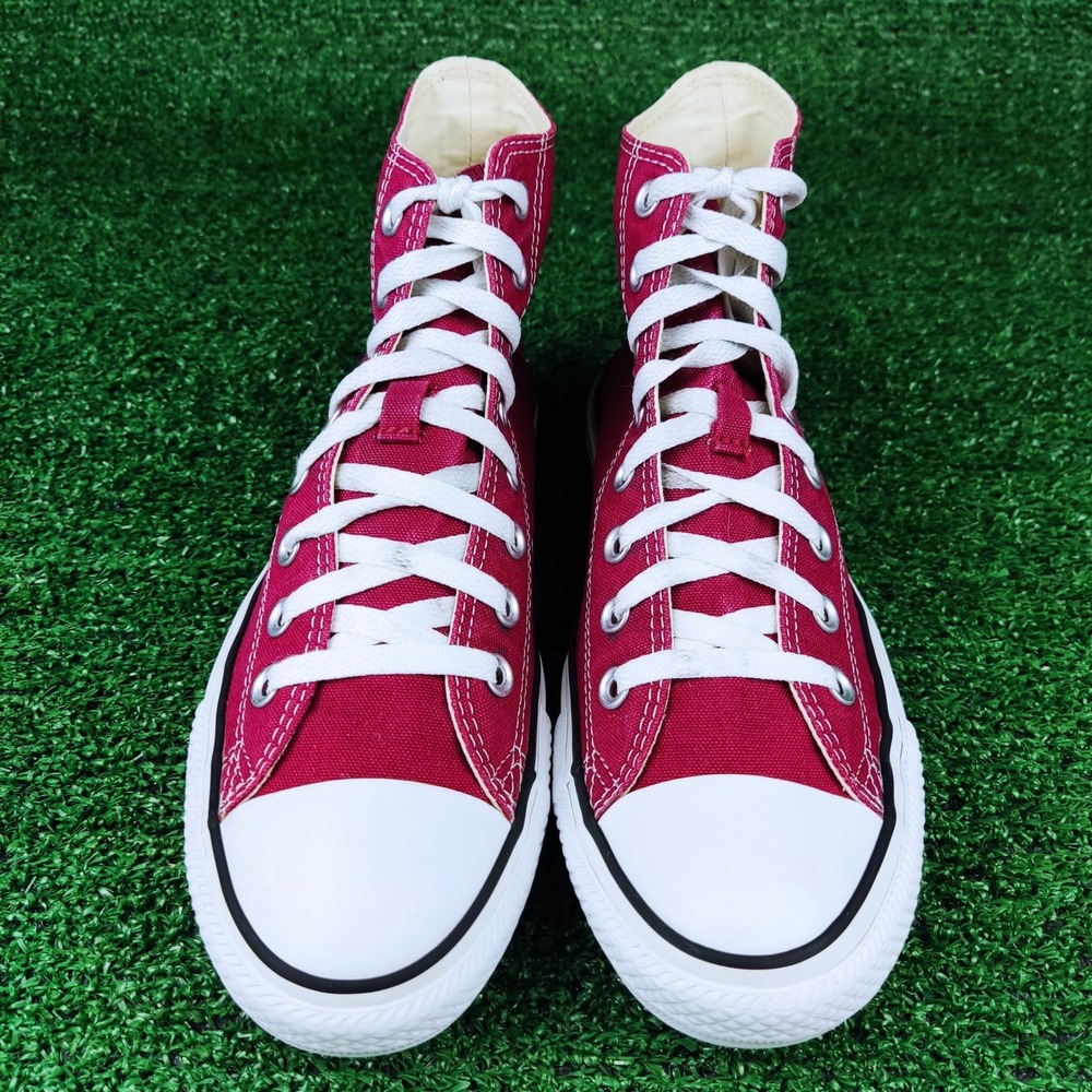 Converse Sneakers Unisex 7.5M 9.5W Maroon Chuck Taylor All Star High Top M9613 - Picture 2 of 9